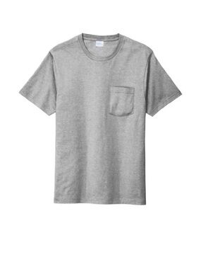 Goodfellow & Co Gray Short-Sleeve Crewneck Pocket Tee